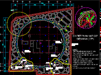 Bản vẽ khoan cắt bê tông sàn biện pháp tầng hầm 5 tầng