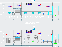 Bản vẽ Nhà xưởng 2 tầng 40x81.25m ( Full Kiến trúc, kết cấu,Hạ ...