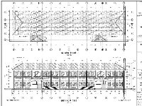 Bản vẽ thiết kế xây dựng khối 10 phòng học lầu trường tiểu học 44x11m