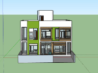 Biệt thự 2 tầng,model su biệt thự 2 tầng,file su biệt thự 2 tầng