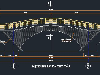 Cầu vòm BTCT ốp đá ( cầu trong công viên)