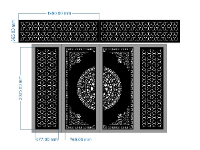 CNC cổng 4 cánh,cổng 4 cánh và ô thoáng,file cổng 4 cánh và ô thoáng