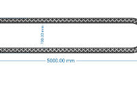 CNC diềm mái kính đẹp 2d