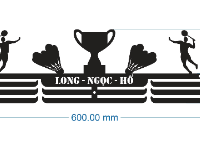 CNC mẫu treo huân chương đẹp dxf