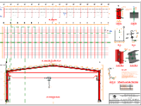 Đồ án kết cấu khung thép nhà xưởng 1 tầng 90x27m