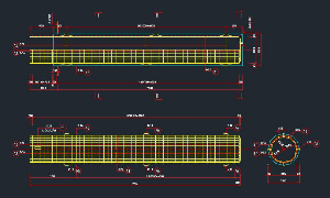 File cad bản vẽ cọc Shinso đường kính D=1,2m