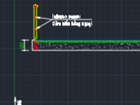 File cad chi tiết cổng trượt tự động đầy đủ