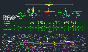 FIle cad full hồ sơ thiết kế cầu treo Nghệ An