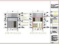 File cad nhà hành chính 2 tầng 5 x 11.2m(Kiến trúc+kết cấu+điện nước)