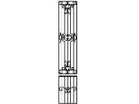 cổng dxf,File dxf cổng cnc,File dxf cổng