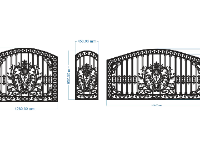 hàng rào,hàng rào đẹp,file cnc hàng rào