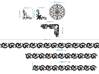 File cnc hoa văn mái kính thiết kế chuẩn đẹp