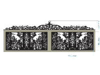File cnc mẫu cổng công giáo 2 cánh mới