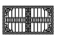File mẫu cnc hàng rào thiết kế đẹp đơn giản