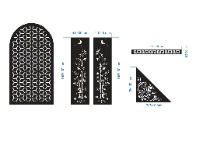 cổng hoa văn,cnc hoa văn cổng,hoa văn cổng trúc