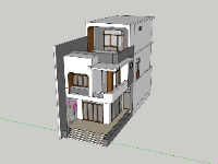 File su nhà phố 3 tầng 5.8x18.5m