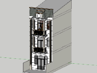 File su nhà phố 3 tầng 5x10m