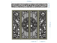 cổng cá chép tài lộc,file cnc cổng cá chép tài lộc,mẫu cổng cá chép tài lộc