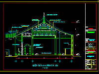 Full file cad chi tiết thiết kế nhà thờ anh bảy kích thưoc 5,5 x3m