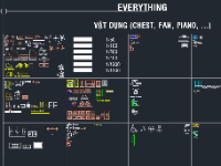 Full file thư viện autocad kiến trúc và nội thất khá đầy đủ để sử dụng