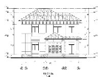 Hồ sơ thiết kế bản vẽ thi công biệt thự mái nhật 2 tầng 14x13.3m