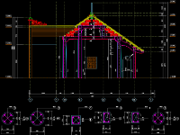 cad nhà thờ,nhà thờ,Hồ sơ thiết kế,kết cấu,thiết kế nhà thờ