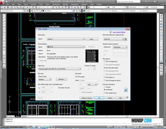 bản vẽ autocad không hiển thị pdf,in bản cad không hiển thị pdf