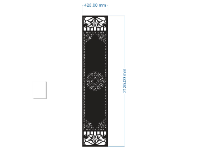 cổng 1 cánh cnc,file cnc cổng 1 cánh,mẫu cnc cổng 1 cánh