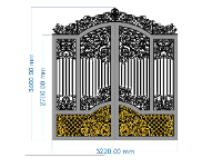 cổng 2 cánh cnc,file cnc cổng 2 cánh,mẫu cnc cổng 2 cánh