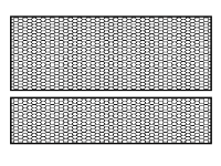 Mẫu hàng rào cnc 2 kích thước dxf