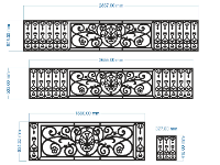 Mẫu lan can,lan can,lan can cnc,lan can cnc mới nhất,lan can cắt cnc