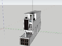 Mẫu nhà phố hiện đại 3 tầng 4x19m