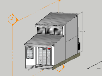 Mẫu su nhà phố 2 tầng 4x10m