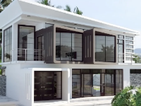 biệt thự,villa 2 tầng,model biệt thự