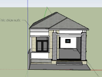 Nhà cấp 4 diện tích 6.9x10m model su