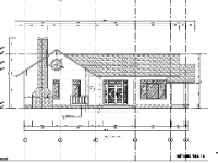 Nhà mái thái 1 tầng full kiến trúc thi công kích thước12,45 x18,7 m