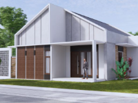 Phối cảnh villa hiện đại 10x15m