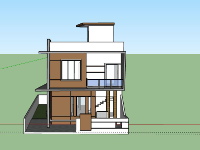 Nhà 2 tầng,Nhà 2 tầng đẹp,Model su nhà 2 tầng