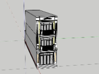 Nhà phố 2 tầng,model su nhà phố 2 tầng,file sketchup nhà phố 2 tầng