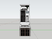 Nhà phố 3 tầng,model su nhà phố 3 tầng,file su nhà phố 3 tầng