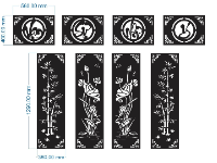 Tải mẫu cnc cổng trúc sen dxf