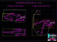 Thiết kế hệ thống truyền động thủy lực trên máy xúc một gàu vạn năng eo - 4121a(file cad+thuyết minh)