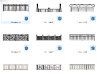 Tổng hợp 99 các mẫu File Sketchup Lan can sắt các loại