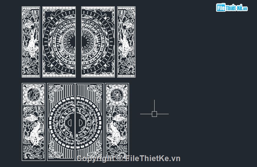trống đồng,mẫu cổng đẹp,mẫu cắt cnc cá chép tài lộc,mẫu cửa 4 cánh cnc,hoa văn,cổng