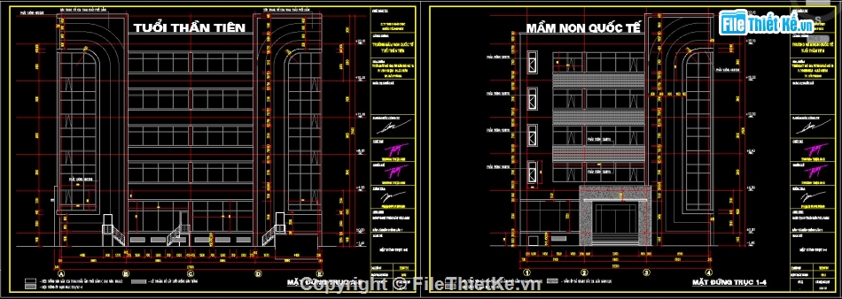 Trường mầm non 5 tầng,File cad trường mầm non,trường mầm non file cad,Bản vẽ trường mầm non,Trường mầm non autocad