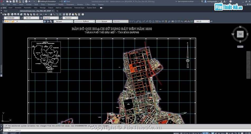 quy hoạch thủ dầu một 2030,quy hoạch đất thủ dầu một 2030,file autocad quy hoạch