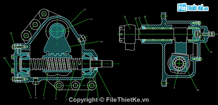 autocad cơ khí động cơ maz 500,bản vẽ cơ động cơ maz 500,cad hộp số xe cơ giới,cơ khí động cơ xe maz 500