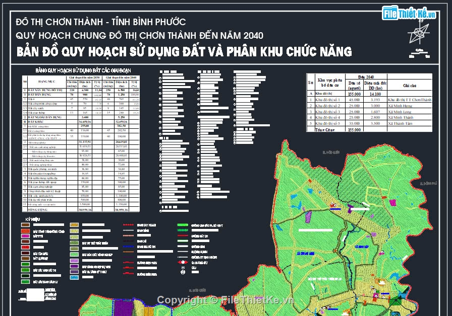 Quy hoạch chung đô thị Chơn Thành - Bình Phước 204,Bản vẽ file AutoCAD quy hoạch Chơn Thành - Bình Ph,File AutoCAD quy hoạch đô thị Chơn Thành - Bình Ph