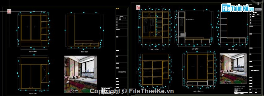 Thiết kế nội thất,triển khai nội thất,autocad nội thất,cad nội thất,Bản vẽ 2D,2D nội thất