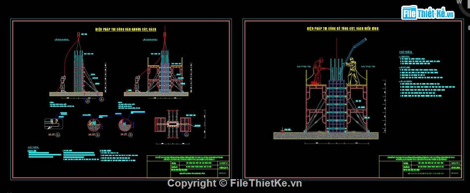 Bản vẽ biện pháp thi công chung cư,Biện pháp thi công nhà chung cư,Biện pháp thi công nhà cao tầng,Biện pháp thi công